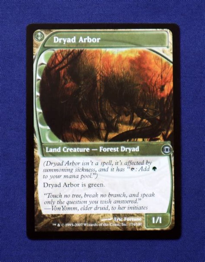 Does Dryad Arbor count as a creature?